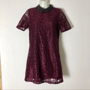 Floral Lace Shift Dress